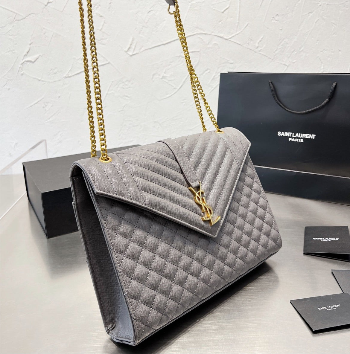 YSL envelope woman handbag